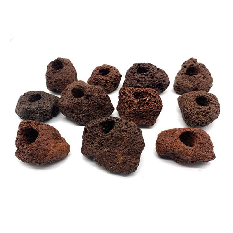 Aquarium Planted Tank Filter - Volcanic Aquarium ตกแต่งปลาถังยึดหม้อ Polka พืชน้ํากระถางปลูกถ้วย Aquarium
