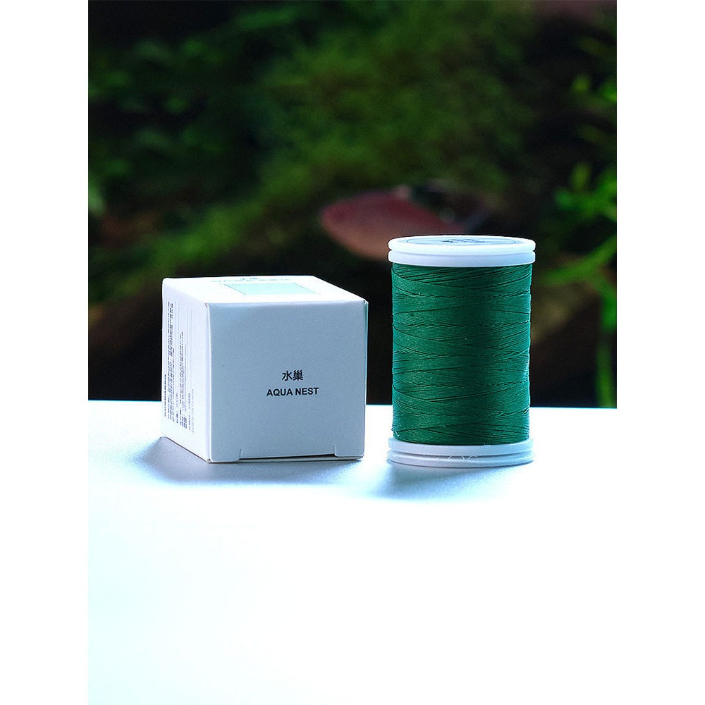 Planted Aquarium Moss - ด้ายมอสย่อยสลายได้สำหรับพืชน้ำในตู้ปลา สายผูกแบบย่อยสลายได้ตามธรรมชาติสำหรับการจัดสวนน้ำจืด