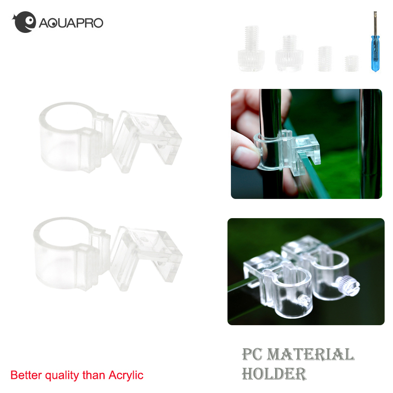 Aquarium Planted Tank Filter - ตัวยึดท่อสำหรับตู้ปลาที่ไหลออกตัวหนีบวัสดุที่กรองช่องปล่อยอุปกรณ์สำหรับแยกตู้ปลาอุปกรณ์สำหรับพืชน้ำจืด