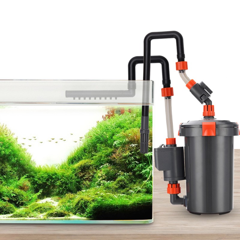 ระบบกรองน้ำแบบภายนอกที่เงียบเป - Aquarium Planted Tank Filter บทวิจารณ์และราคา