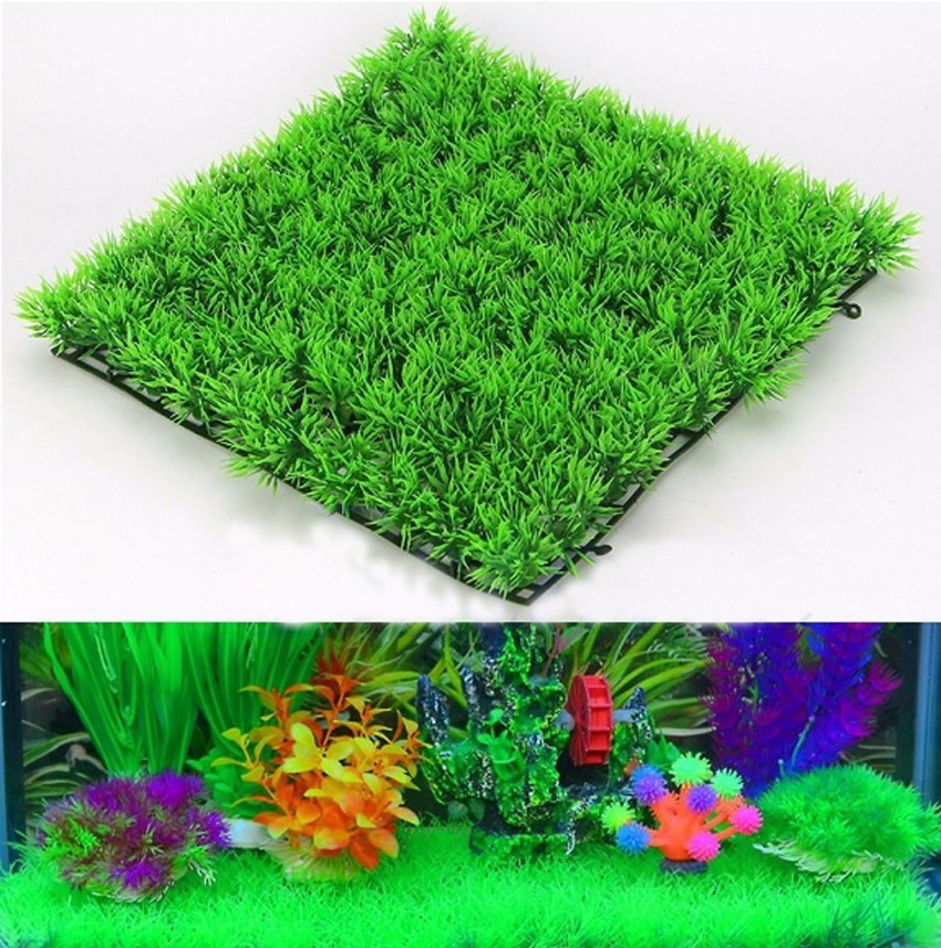 สีเขียวประดิษฐ์หญ้าสนามหญ้าสนา - Planted Aquarium Moss บทวิจารณ์และราคา