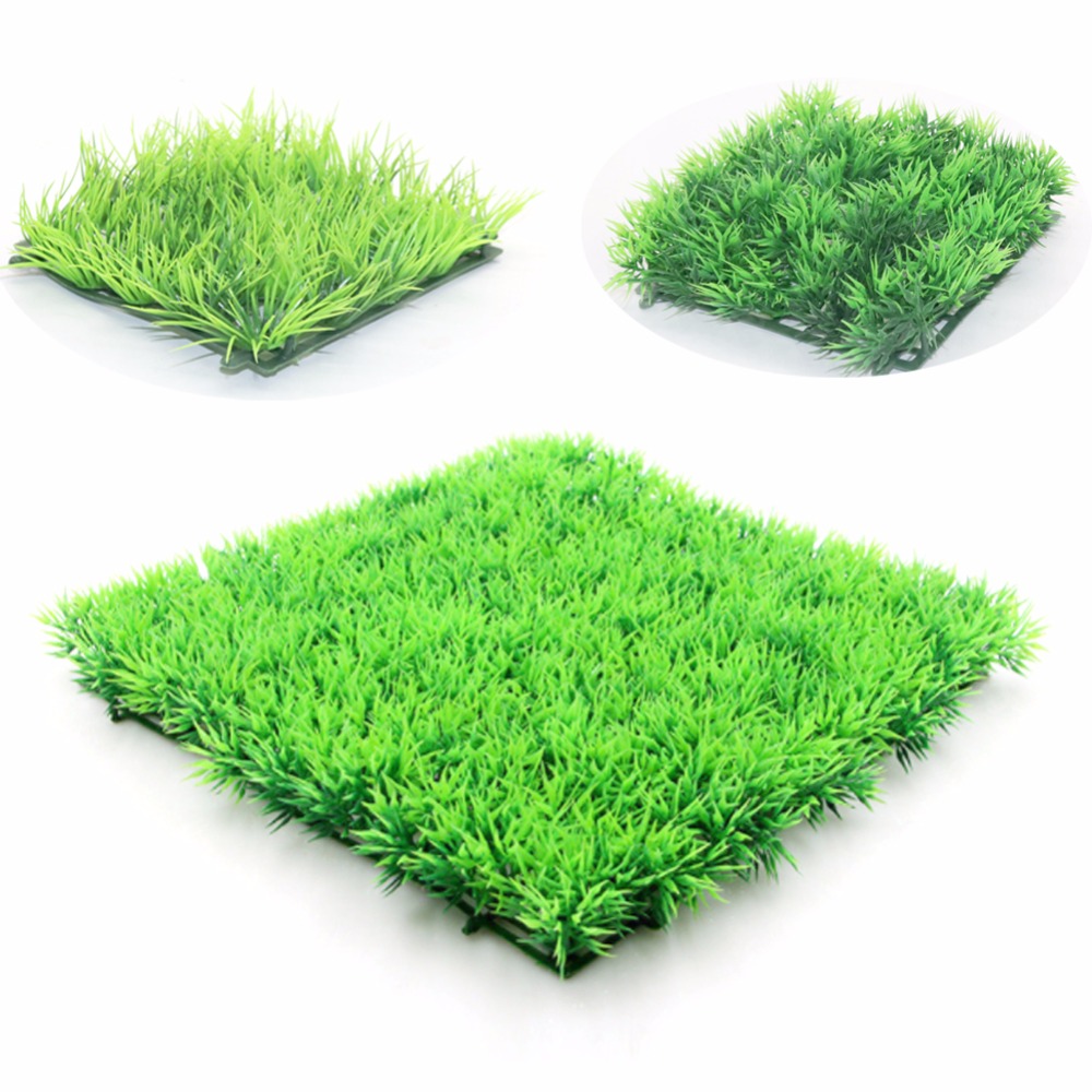 สีเขียวประดิษฐ์หญ้าสนามหญ้าสนา - Planted Aquarium Moss บทวิจารณ์และราคา