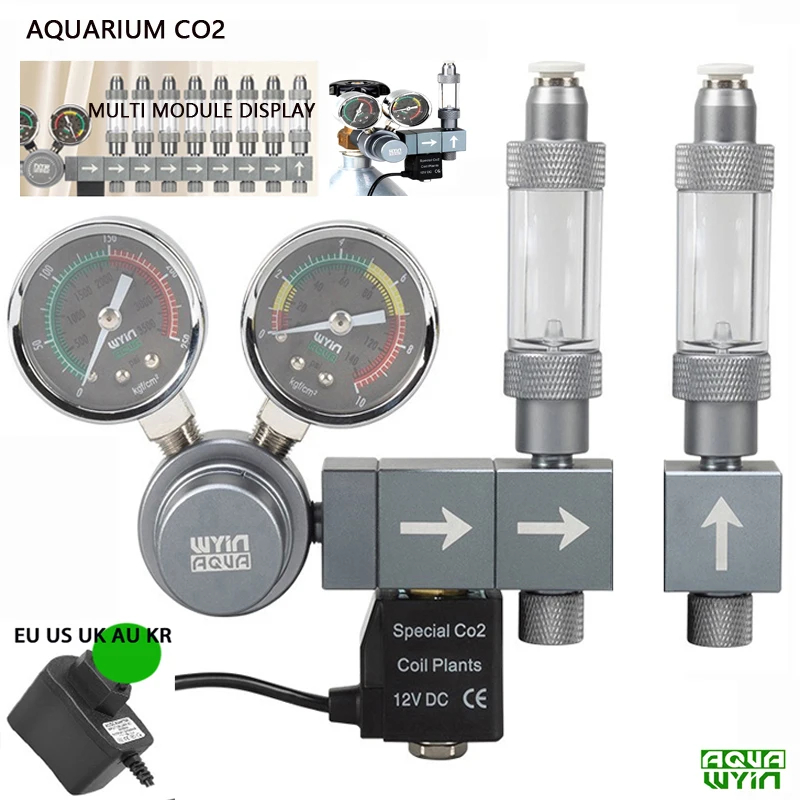 ตัวควบคุม CO2 สำหรับตู้ปลา พร้ - Co2 Regulator Dual Stage บทวิจารณ์และราคา