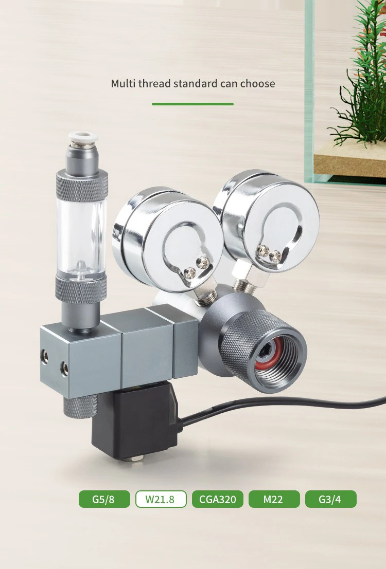 ตัวควบคุม CO2 สำหรับตู้ปลา พร้ - Co2 Regulator Dual Stage บทวิจารณ์และราคา
