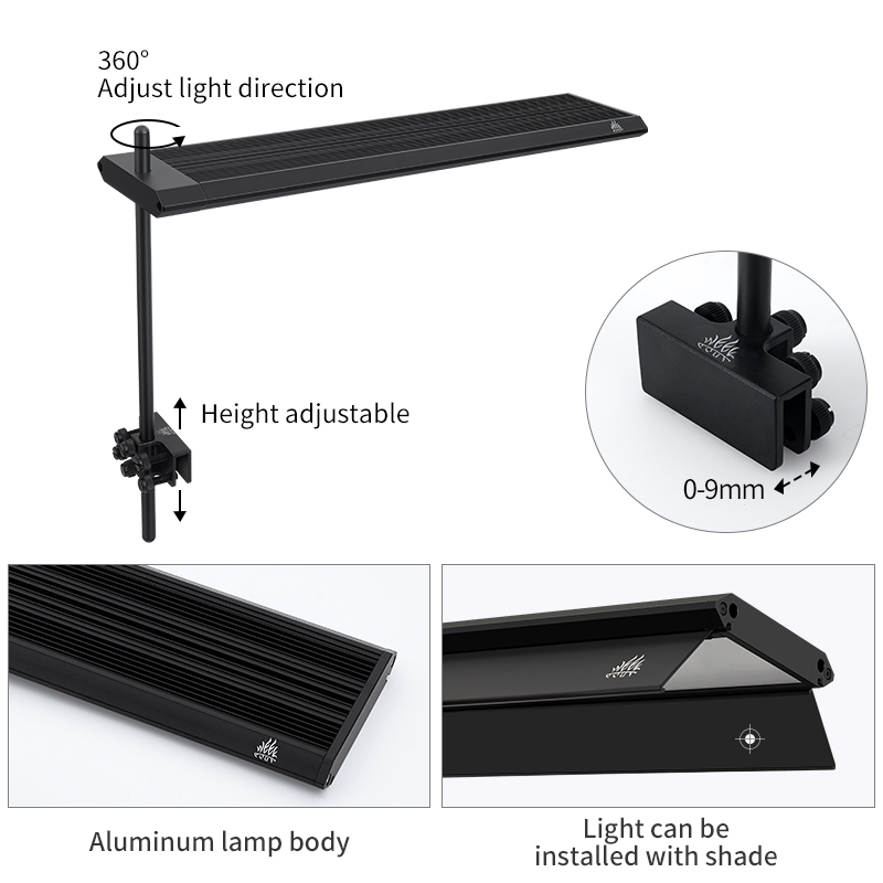 ไฟ LED สำหรับตู้ปลาแบบหนีบ รุ่ - Planted Aquarium Uv Light บทวิจารณ์และราคา
