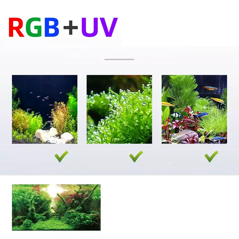 สัปดาห์ Aqua L Series WRGB UV  - Planted Aquarium Uv Light บทวิจารณ์และราคา