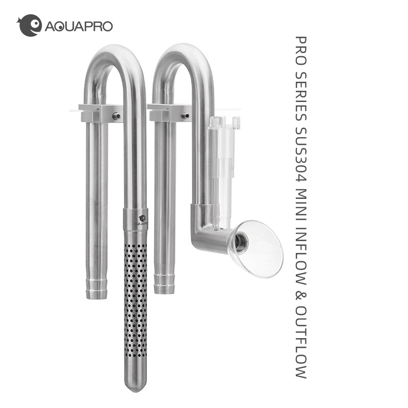 AQUAPRO มินิสแตนเลสไหลเข้า Out - Aquarium Planted Tank Filter บทวิจารณ์และราคา