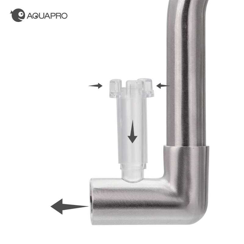 AQUAPRO มินิสแตนเลสไหลเข้า Out - Aquarium Planted Tank Filter บทวิจารณ์และราคา