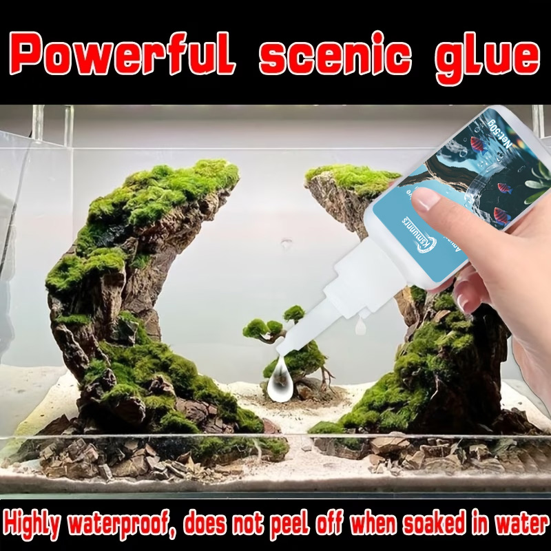 กาวติดตู้ปลา, กาวติดมอสและหญ้า - Planted Aquarium Moss บทวิจารณ์และราคา