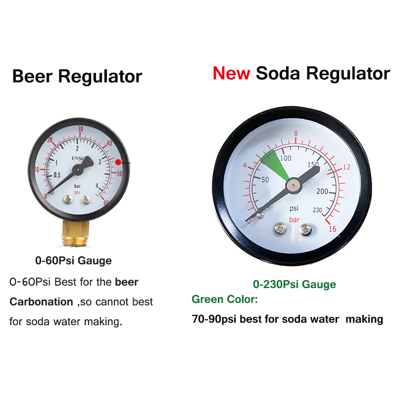 Dual Gauge Co2 Regulator แรงดั - Co2 Regulator Dual Stage บทวิจารณ์และราคา