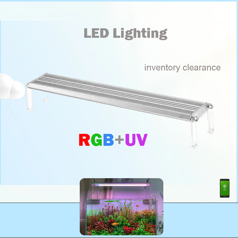 ไฟ LED 60 ซม. 80 ซม. 90 ซม. RG - Planted Aquarium Uv Light บทวิจารณ์และราคา