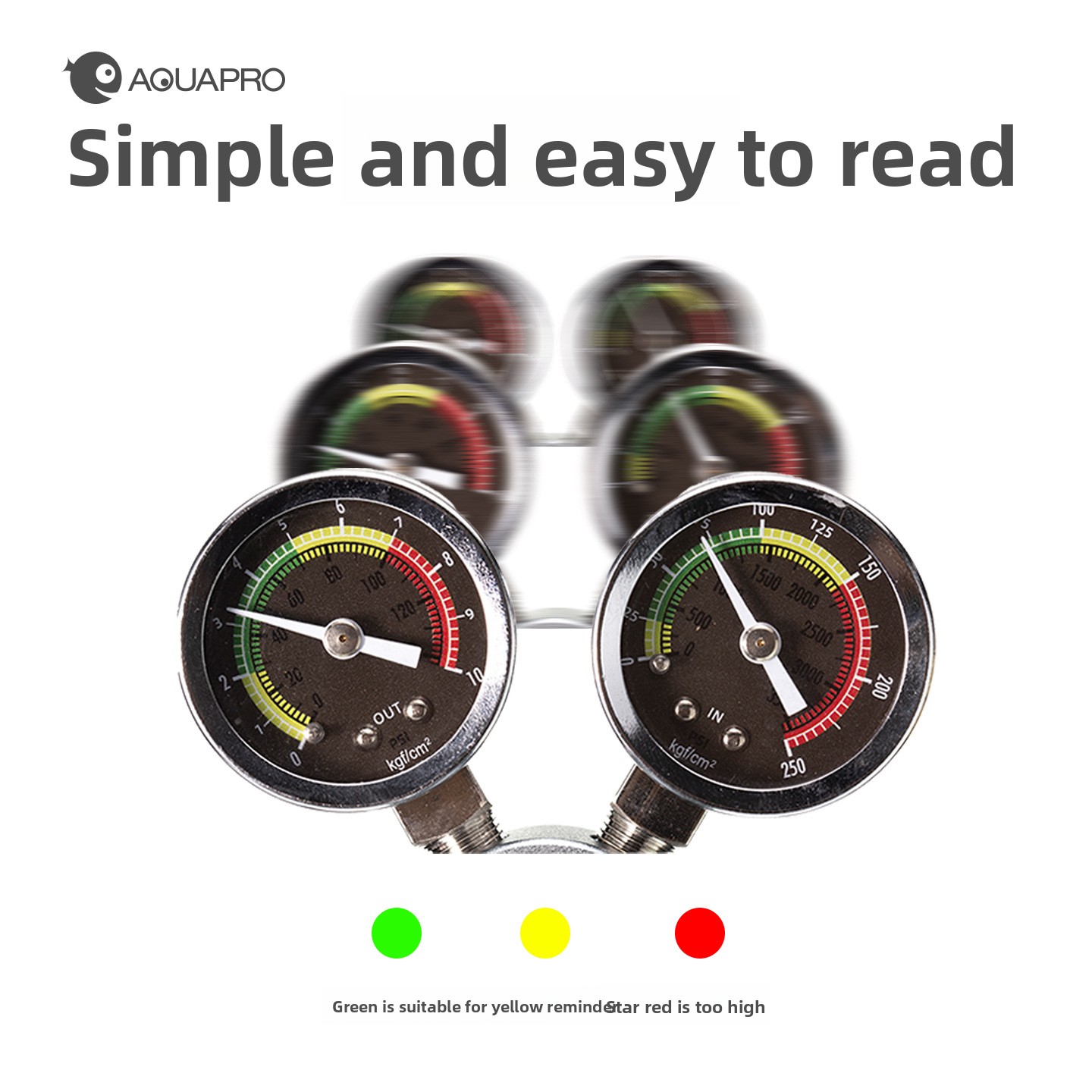 AQUAPRO ตัวควบคุม CO2 แบบโซลิน - Co2 Regulator Dual Stage บทวิจารณ์และราคา