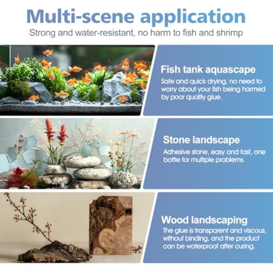 กาวติดตู้ปลา, กาวซุปเปอร์รีฟ เ - Planted Aquarium Moss บทวิจารณ์และราคา