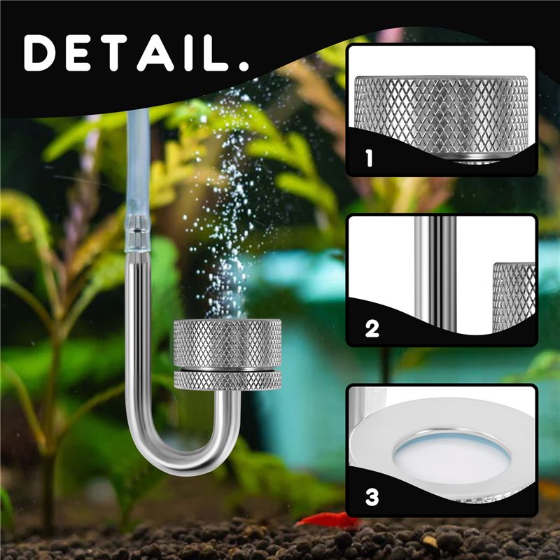 A53Q-Set CO2 Diffuser Atomizer - Planted Aquarium Moss บทวิจารณ์และราคา