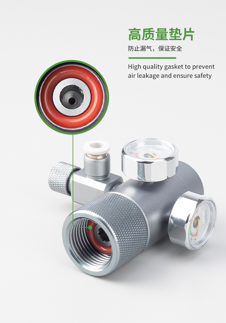 ตัวควบคุม CO2 สำหรับตู้ปลา ทำจ - Co2 Regulator Dual Stage บทวิจารณ์และราคา